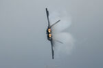 02-4034 @ KOSH - Raptor demo enveloped in vapor - by Topgunphotography
