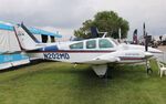 N202MD @ KOSH - Beech C55 - by Mark Pasqualino