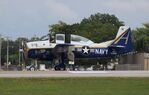 N289RD @ KOSH - North American T-28C - by Mark Pasqualino