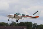 N129ST @ KOSH - Beech B55 - by Mark Pasqualino