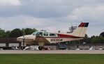 N1595W @ KOSH - Beech B55 - by Mark Pasqualino