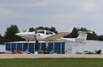 N458TS @ KOSH - DIamond DA-42 - by Mark Pasqualino