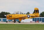 N244RF @ KOSH - Beech T-34B - by Mark Pasqualino