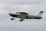 N55383 @ KOSH - Piper PA-28-180 - by Mark Pasqualino