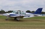 N57MP @ KOSH - Beech B55 - by Mark Pasqualino