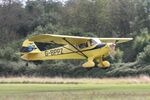 G-BBPZ @ EGHP - G-BPPZ 1946 Taylorcraft BC12D Twosome Popham - by PhilR