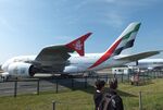 A6-EVG @ EDDB - Airbus A380-842 of Emirates at the ILA 2024, Berlin - by Ingo Warnecke