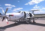 D-FRMT @ EDDB - Pilatus PC-12/47E NG of E.I.S. Aircraft at ILA 2024, Berlin - by Ingo Warnecke