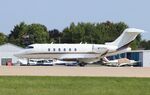 N737QS @ KOSH - Challenger 350 - by Mark Pasqualino