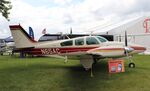 N65AC @ KOSH - Beech C55 - by Mark Pasqualino