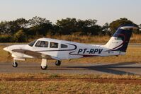 PT-RPV @ SIQE - 1981 Embraer EMB-711ST Corisco II turbo - by PT-RPV