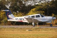 PT-RPV @ SIQE - 1981 Embraer EMB-711ST Corisco II turbo - by PT-RPV