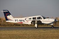PT-RPV @ SIQE - 1981 Embraer EMB-711ST Corisco II turbo - by PT-RPV