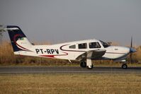 PT-RPV @ SIQE - 1981 Embraer EMB-711ST Corisco II turbo - by PT-RPV