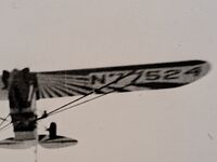 N77524 - Detail of underside of plane - by H. Wingard