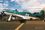 N151TM @ RTS - N151TM was flown by Dave Morss with race#25 during the Reno Air Races in September 1997. - by Marc Van Ryssel