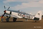N24SF @ RTS - N24SF race #105 Spirit of Texas at the Reno Air Races in Sept 1997, primary pilot was Steward Dawson. - by Marc Van Ryssel