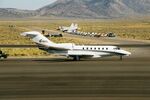 N715CX @ RTS - N715CX at Reno Stead in Sept 1997. - by Marc Van Ryssel