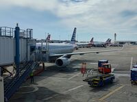 N929AA @ CLT - Just got off this A321 after a short intrastate flight from RDU. - by Ryan Hunt