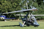 G-HAMS @ X3PF - Just landed at Priory Farm.