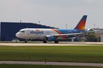 N233NV @ KRFD - Airbus A320-214 - by Mark Pasqualino