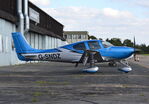 G-SNDZ @ EGTF - Cirrus SR22T Carbon at Fairoaks. - by moxy