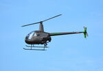 G-KKRN @ EGLK - Robinson R22 Beta at Blackbushe. - by moxy