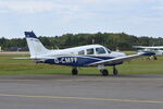 G-CMFF @ EGLK - Piper PA-28-161 Cherokee Warrior II at Blackbushe. Ex N360FT - by moxy