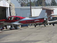N36MW @ 3611 - Nose in Hanger - by 30295
