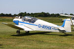 G-AYHX @ EGCB - Barton - by Chris Hall