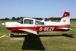 G-BEZF @ EGCB - Barton - by Chris Hall