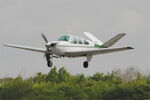 N152JP @ LFRB - Beech V35 Bonanza, On final rwy 25L, Brest-Bretagne airport (LFRB-BES) - by Yves-Q