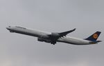 D-AIHZ @ KSEA - Airbus A340-642X - by Mark Pasqualino