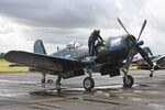 F-AZEG @ EGXG - Flying Legends 2023 - by Chris Hall