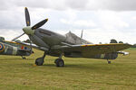 G-ASJV @ EGXG - Flying Legends 2023 - by Chris Hall
