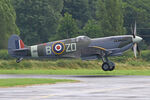 G-ASJV @ EGXG - Flying Legends 2023 - by Chris Hall