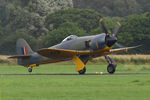 G-CBEL @ EGXG - Flying Legends 2023 - by Chris Hall