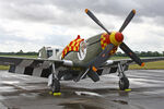 N515ZB @ EGXG - Flying Legends 2023 - by Chris Hall