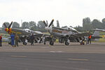 N515ZB @ EGXG - Flying Legends 2023 - by Chris Hall