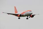G-EZDV @ LFRB - Airbus A319-111, On final rwy 07R, Brest-Bretagne airport (LFRB-BES) - by Yves-Q