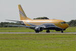 F-GZTA @ LFRB - Boeing 737-33VQC, Taxiing rwy 25L, Brest-Bretagne airport (LFRB-BES) - by Yves-Q