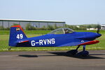 G-RVNS @ EGCJ - Sherburn in Elmet - by Chris Hall
