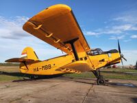 HA-MBB @ LHKV - A beautiful Antonov Ancsa - by László Tamás