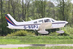 G-BGPJ @ EGCW - Welshpool - by Chris Hall
