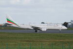 LZ-VAR @ LFRB - Embraer 190AR, Taxiing, Brest-Bretagne Airport (LFRB-BES) - by Yves-Q