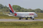 F-HBXC @ LFRB - Embraer 170ST, Take off run rwy 07R, Brest-Bretagne airport (LFRB-BES) - by Yves-Q