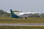 EI-HDH @ LFRB - ATR 72-212A, Take off rwy 07R, Brest-Bretagne airport (LFRB-BES) - by Yves-Q