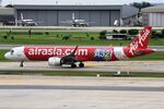 HS-EAA @ VTBD - Air Asia A321N taxying for departure - by FerryPNL