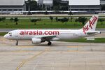 HS-ABJ @ VTBD - Air Asia A320 in reverse color scheme - by FerryPNL