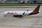 9M-LDH @ VTBD - Arrival of Batik Air Malaysia B738 - by FerryPNL